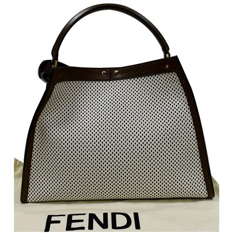 fendi x lite tote|Fendi peekaboo x lite bag.